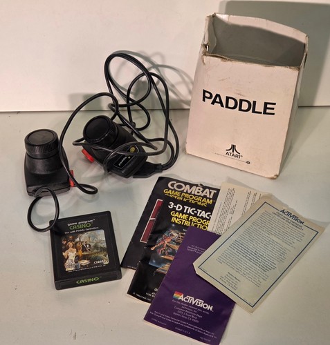 Vintage atari paddle - atari,