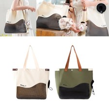 Borsa a tracolla per gatti Borsa portatile traspirante per trasportino per gatti