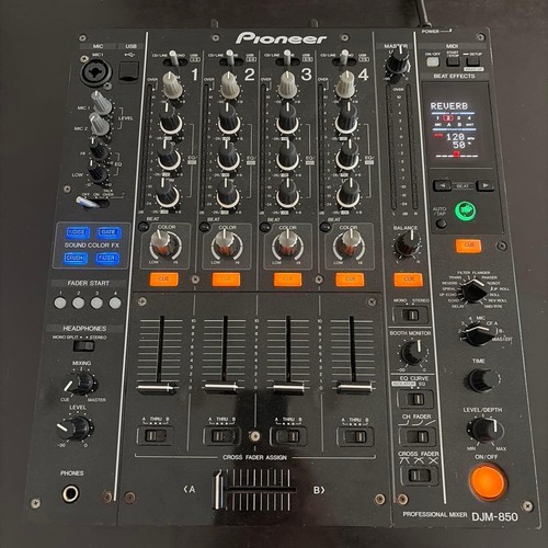 Pioneer djm 850 mixer - djm-850-k, dj
