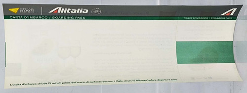 Self check alitalia - self, check-in