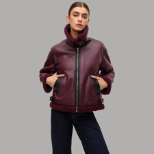 Vero Moda eco montone bordeaux
