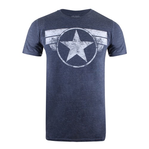 Maglietta marvel comics navy - maglietta,