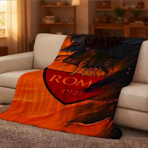 Coperta roma calcio plaid pile - coperta,