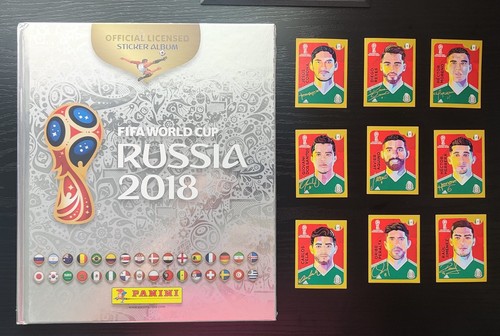 Album panini mondiali - mondiali, russia