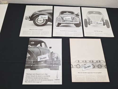 Pubblicità vintage 1963 vw - 5,