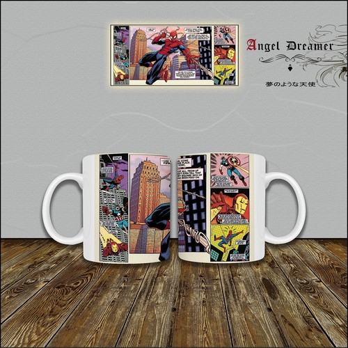 Mug tasse spider man - man, iron