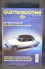 QUATTRORUOTINE N° 195 RIVISTA DI MODELLISMO ANNO 1996 CITROEN DS 19