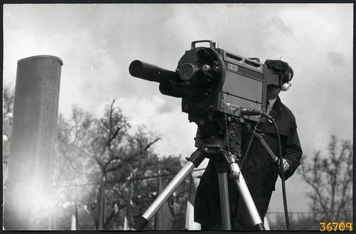 Cameraman funzionante con