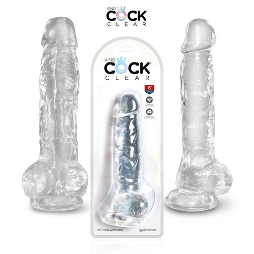 King cock clear - cock, with