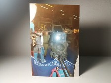 FOTO MACCHINA MOTOR SHOW DA COLLEZIONE CARTOLINA CAR ELICOTTERO