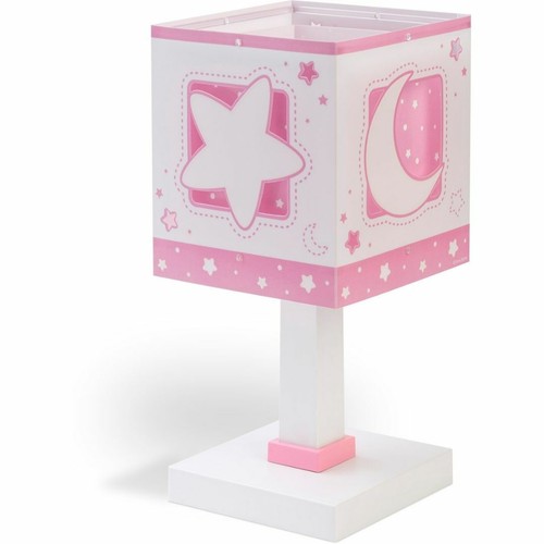 Lampada comodino luna rosa - comodino,