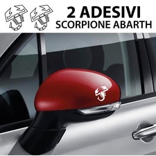 2 adesivi logo Abarth