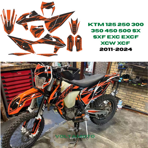 Kit grafiche nere - 125, 250