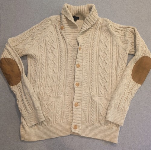 Crew cable knit cardigan - crew,
