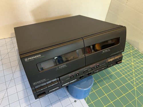 Pioneer double cassette - cassette, tape
