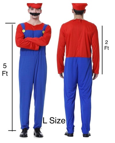 Costume mario luigi plumbers - mario,