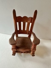 Sedia a dondolo vintage in