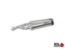 TERMINALI THUNDER ALLUMINIO (DX+SX) CON FONDELLO CARBY APRILIA DORSODURO 750 ...