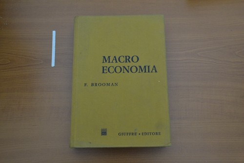 Brooman macroeconomia edizione - brooman,