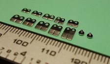 Morsetti per carter e vite per cassa in acciaio adatti per ETA 7750 7751 7753 7754 7760 7765