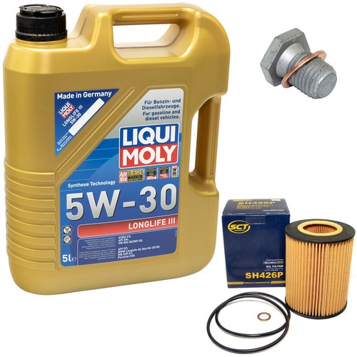 Olio motore set 5 - 5w-30, litro