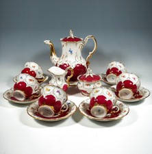 MEISSEN B -COFFEE SET 6