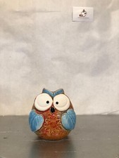 Gufo ceramica artigiano Gufetto scrivania vetrina esposizione casa arredo arreda