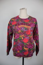 BEST COMPANY FELPA DONNA TG M WOMAN VINTAGE SPORT SWEATSHIRT FELPATA CASUAL