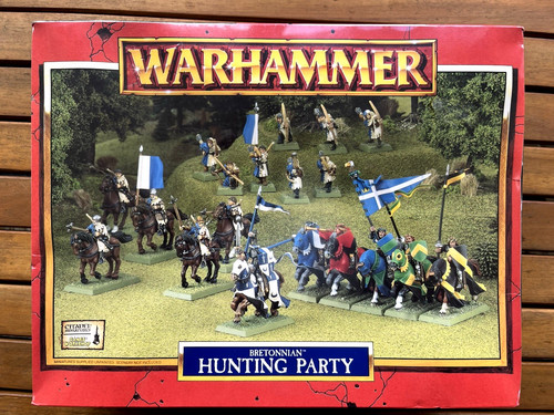 Bretonnian hunting party - party,