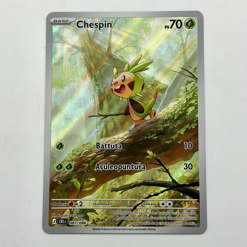 Chespin 087 086 illustration - chespin, 087/086