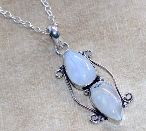 Collana pietra luna - pietra, di