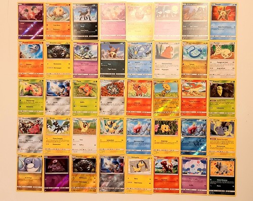 Lotto carte pokemon - carte, sole