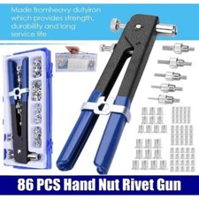 86PCS Rivetto Dado Pistola