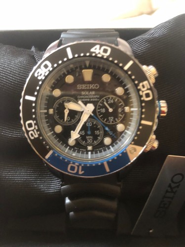 Seiko solar cronografo - seiko,