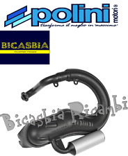 0823 - MARMITTA POLINI CON SILENZIATORE ALLUMINIO PER VESPA 50 SPECIAL R L N BIC
