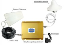 Kit completo GSM 900 3G Cellulare Signal Booster GSM 900 mhz 3G UMTS 2100 mhz...