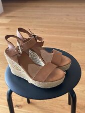 Sandali con zeppa in  corda Stradivarius