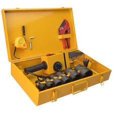 POLIFUSORE SALDATUBI SALDATORE IMPIANTO SALDATURA VALIGETTA MANDRINI 20-63 Cm