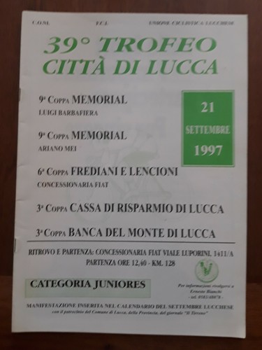 Gara ciclistica lucca del - gara,