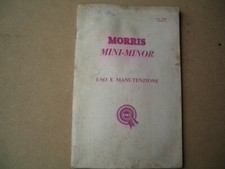 MORRIS MINI MINOR - LIBRETTO