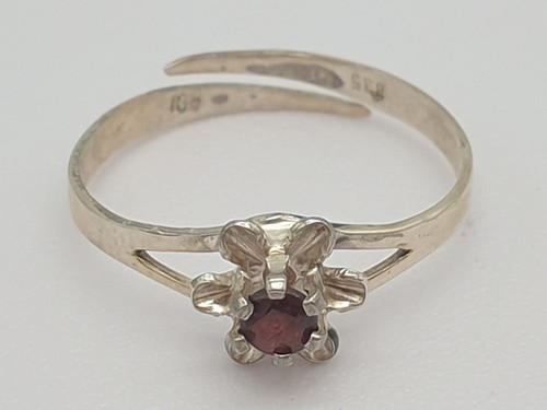 Anello granato argento - anello, in