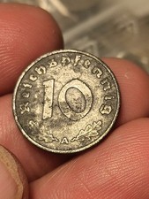 Moneta 10 Pfennig 1942 Zecca A