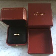 CARTIER ANELLO ELLIPSE ORO 18KT BRILLANTE ct.0.25 gr. 9.9 mis.15.9mm - BUYERS EU