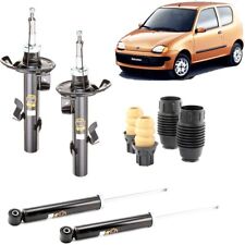 KIT 4 AMMORTIZZATORI COMPLETO CON TAMPONI ANTERIORI PER FIAT SEICENTO 0.9 e 1.1