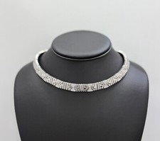 Collana vintage in oro bianco