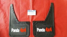 COMPATIBILE CON FIAT PANDA 4X4 PARASPRUZZI GOMMA + STAFFE 