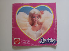 Barbie 1985 mini catalogo