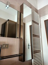 Mobile contenitore a specchio per bagno