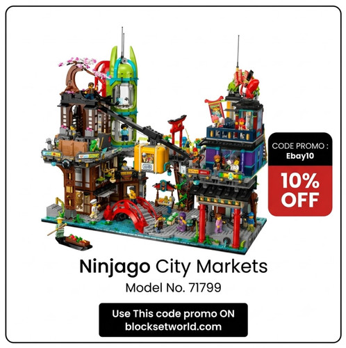 Nuovo ninjago city 71799 - nuovo,