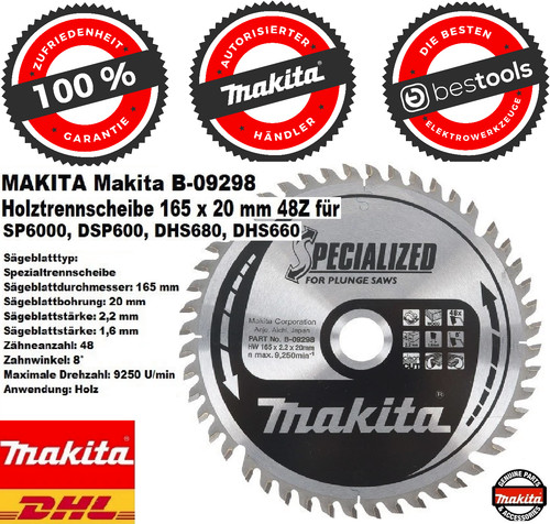 Makita 09298 disco taglio - b-09298, da
